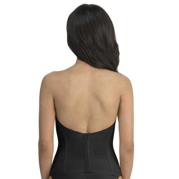 Dominique Black Strapless Full Length Corset 36D NWT - Picture 2 of 5